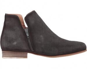 NEW ERIC MICHAEL women's isabella low ankle boots in grey